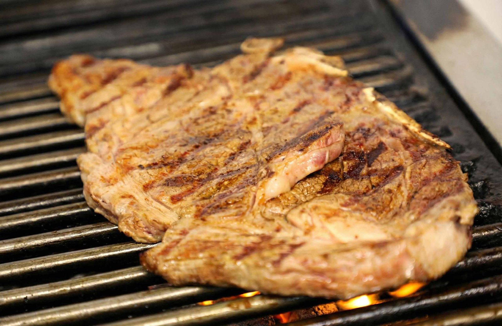 Grilled steak